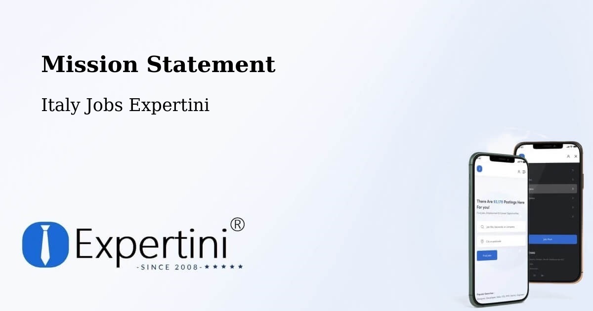 Corporate Mission – Bergamo - Italy Jobs Expertini
