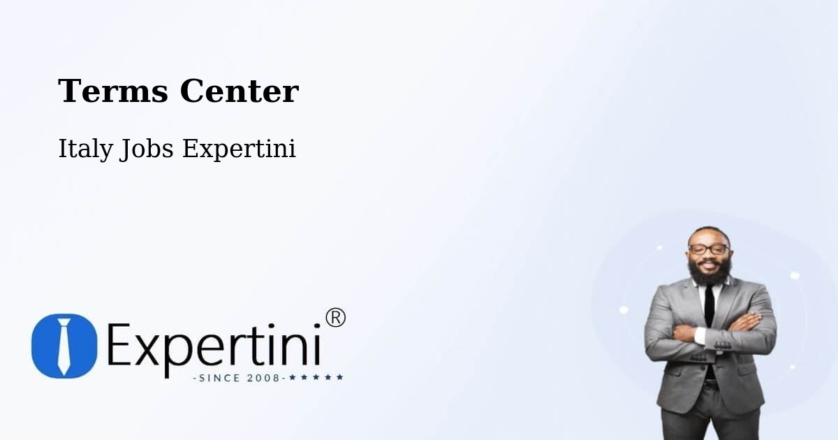 Terms of Service – Bergamo - Italy Jobs Expertini